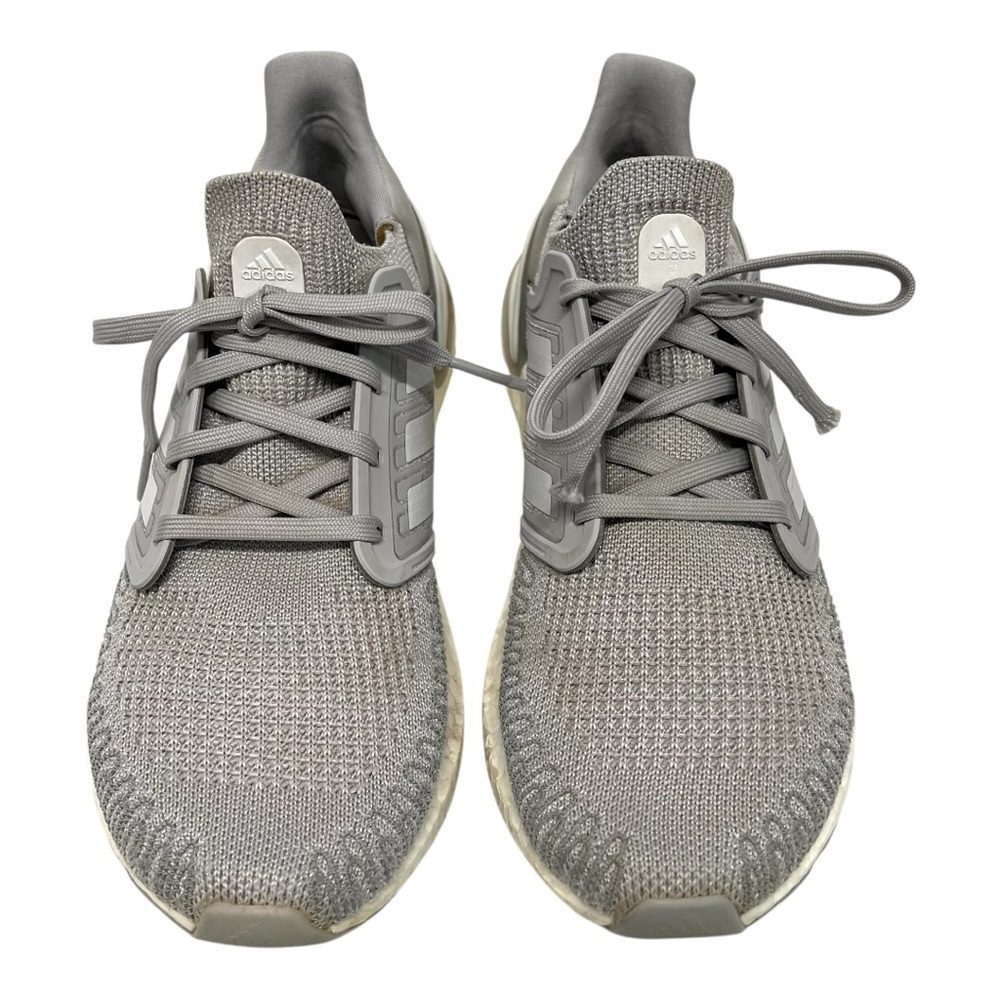 Adidas UltraBoost 20 Gray Running Training Athletic Shoes Women’s 8.5 - Picture 4 of 16